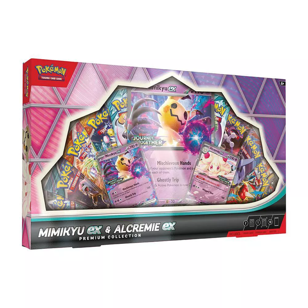Pokémon Trading Card Game:Mimikyu ex & Alcremie ex Premium Collection