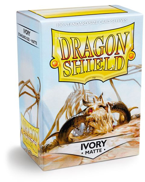 Dragon Shield Standard Sleeves Matte - Ivory 100ct.