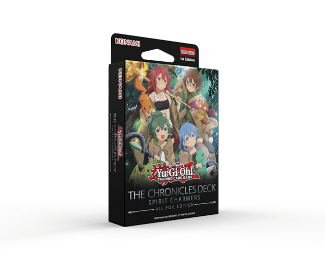 YUGIOH THE CHRONICLES DECK SPIRIT CHARMERS: All Foil Editon English 