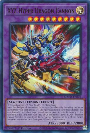 XYZ-Hyper Dragon Cannon - MZTM-EN021 - Ultra Rare ESPAÑOL
