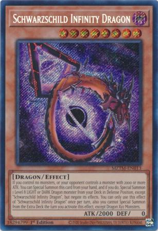 Schwarzschild Infinity Dragon - MZTM-EN013 - Secret RareESPAÑOL