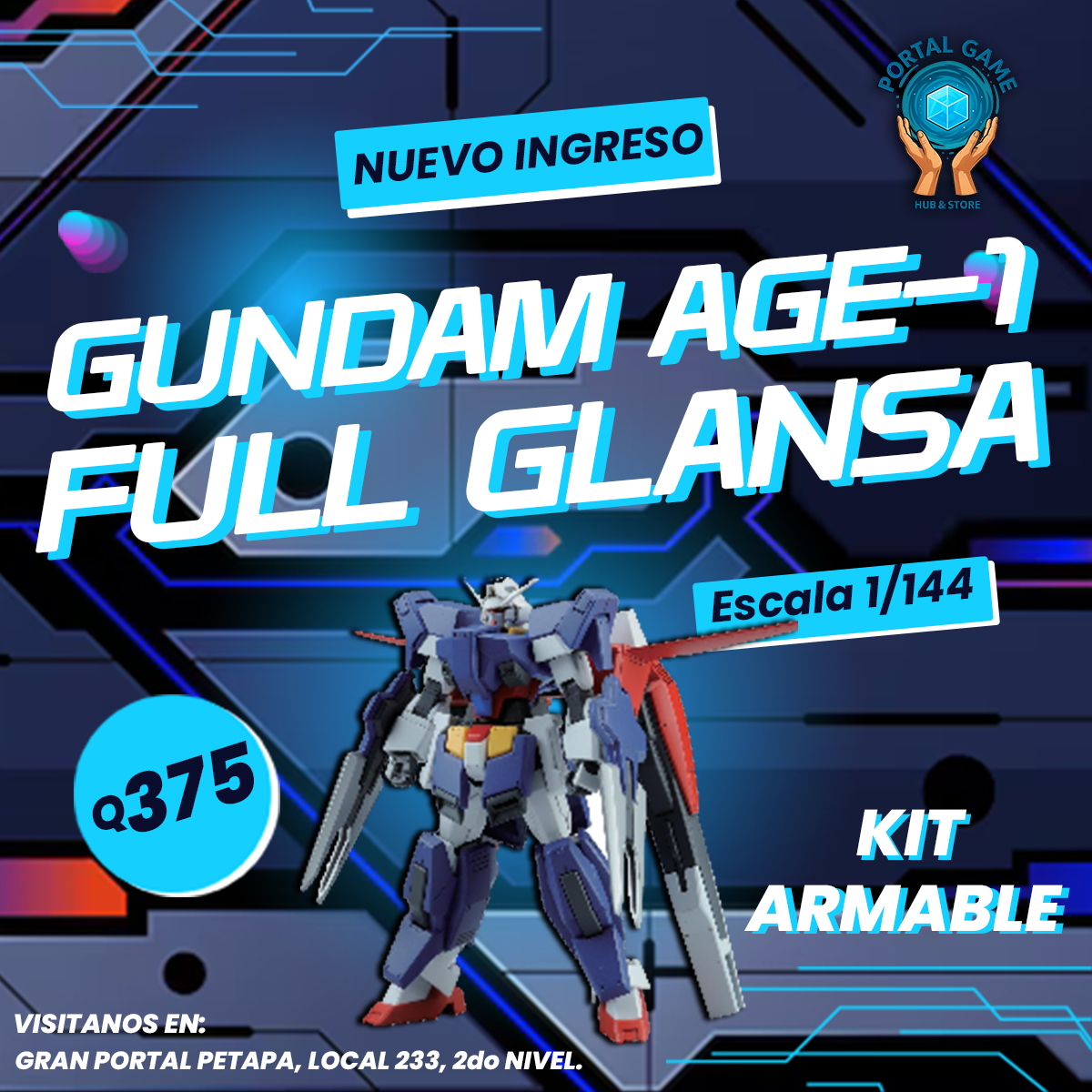 GUNDAM AGE-1 FULL GLANSA