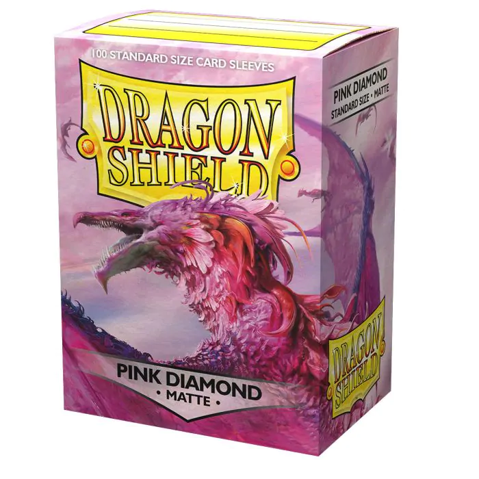 Dragon Shield Standard Sleeves Matte - Pink Diamond 100ct.