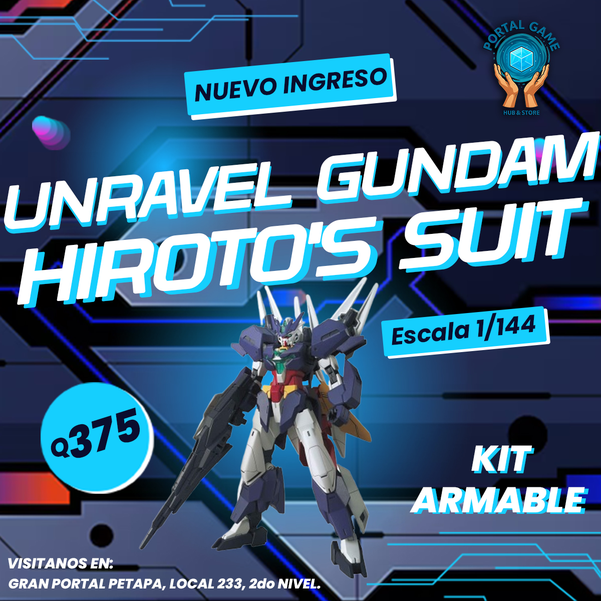 GUNDAM UNRAVEL HIROTOS SUIT