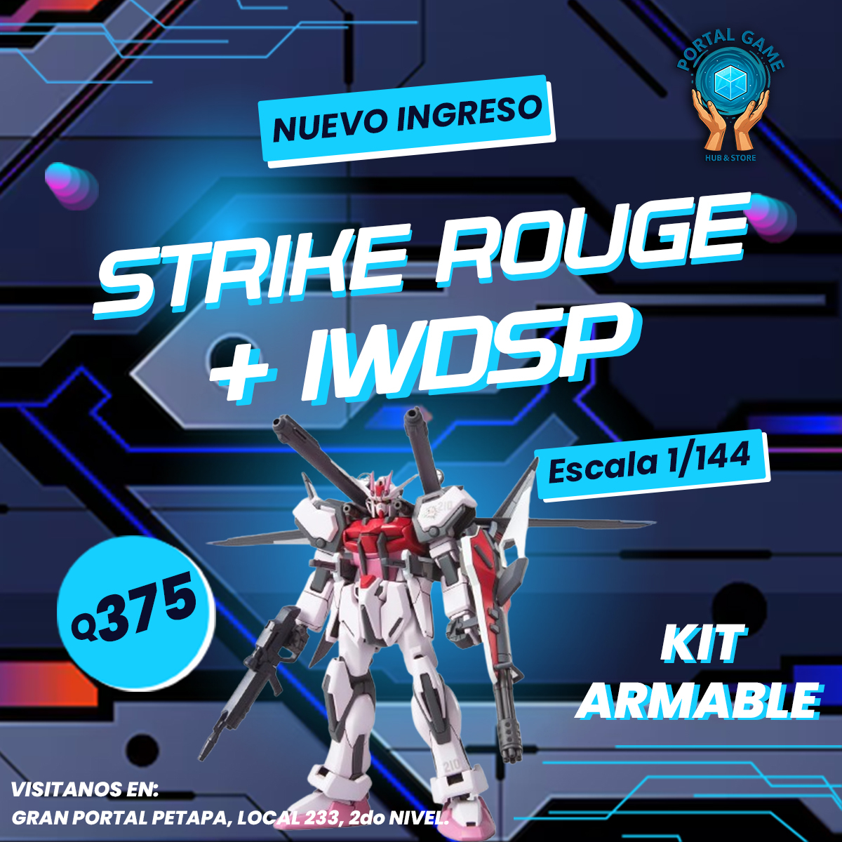GUNDAM STRIKE ROUGE + IWOSP