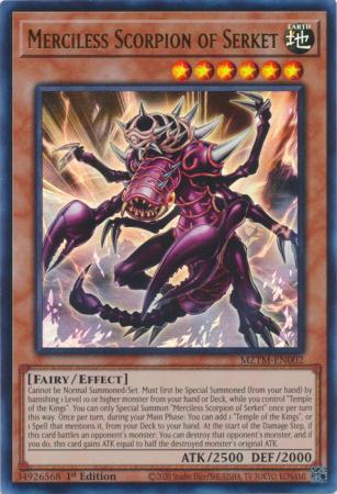 Merciless Scorpion of Serket - MZTM-EN002 - Ultra Rare ESPAÑOL