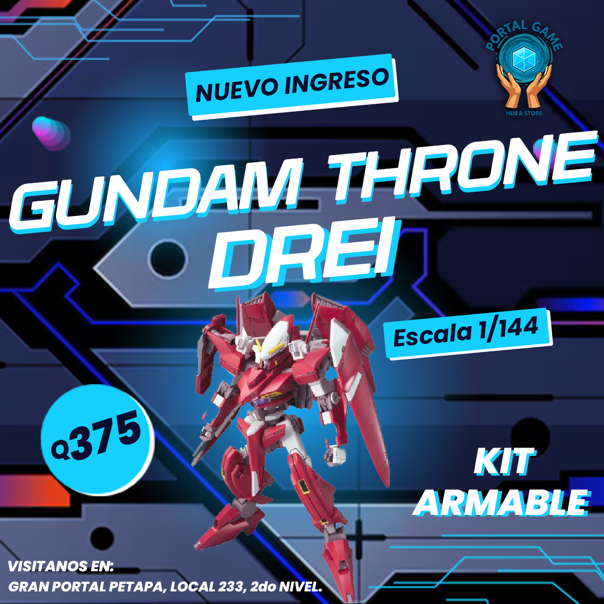 GUNDA THRONE DREI