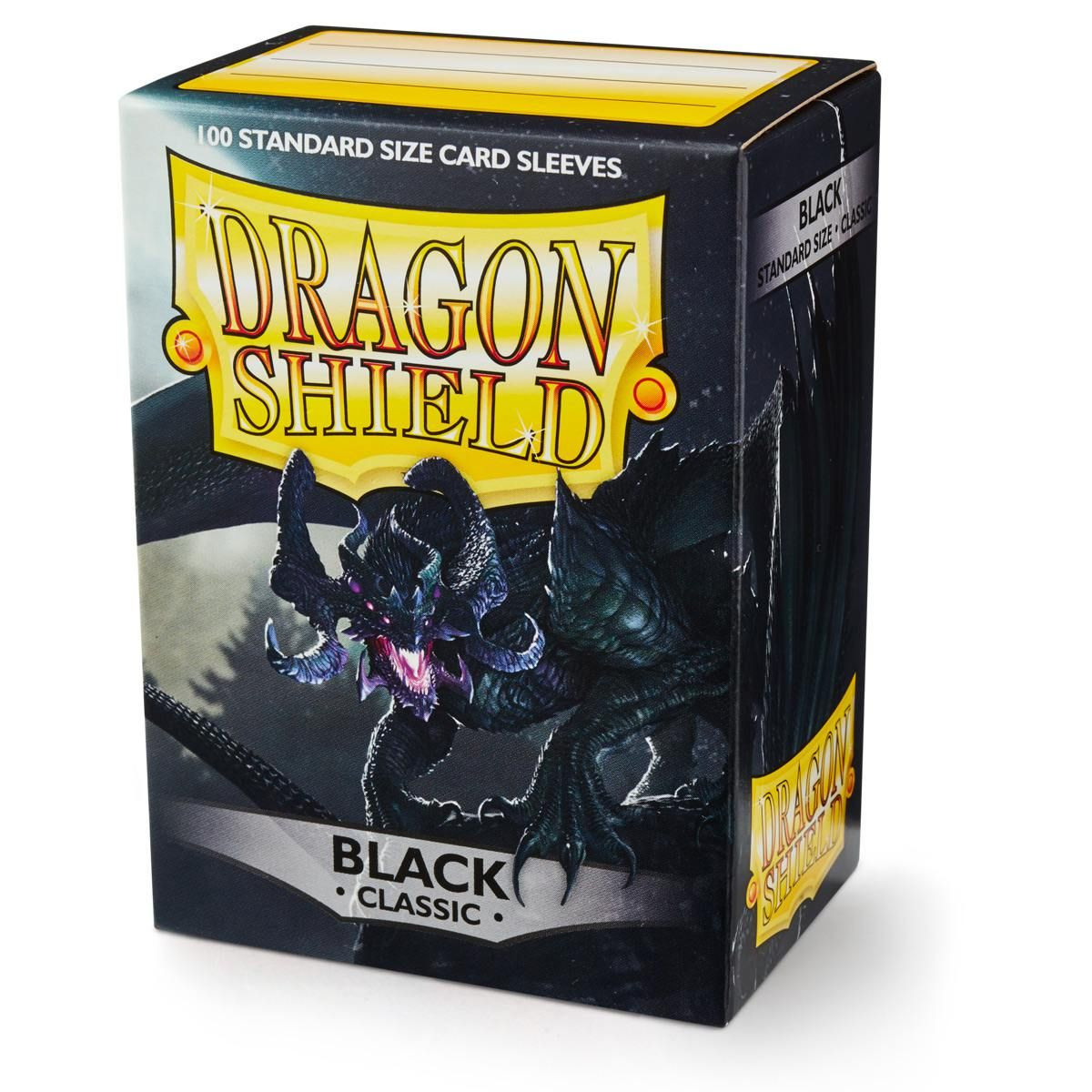 Dragon Shield Standard Sleeves Classic - Black 100ct.
