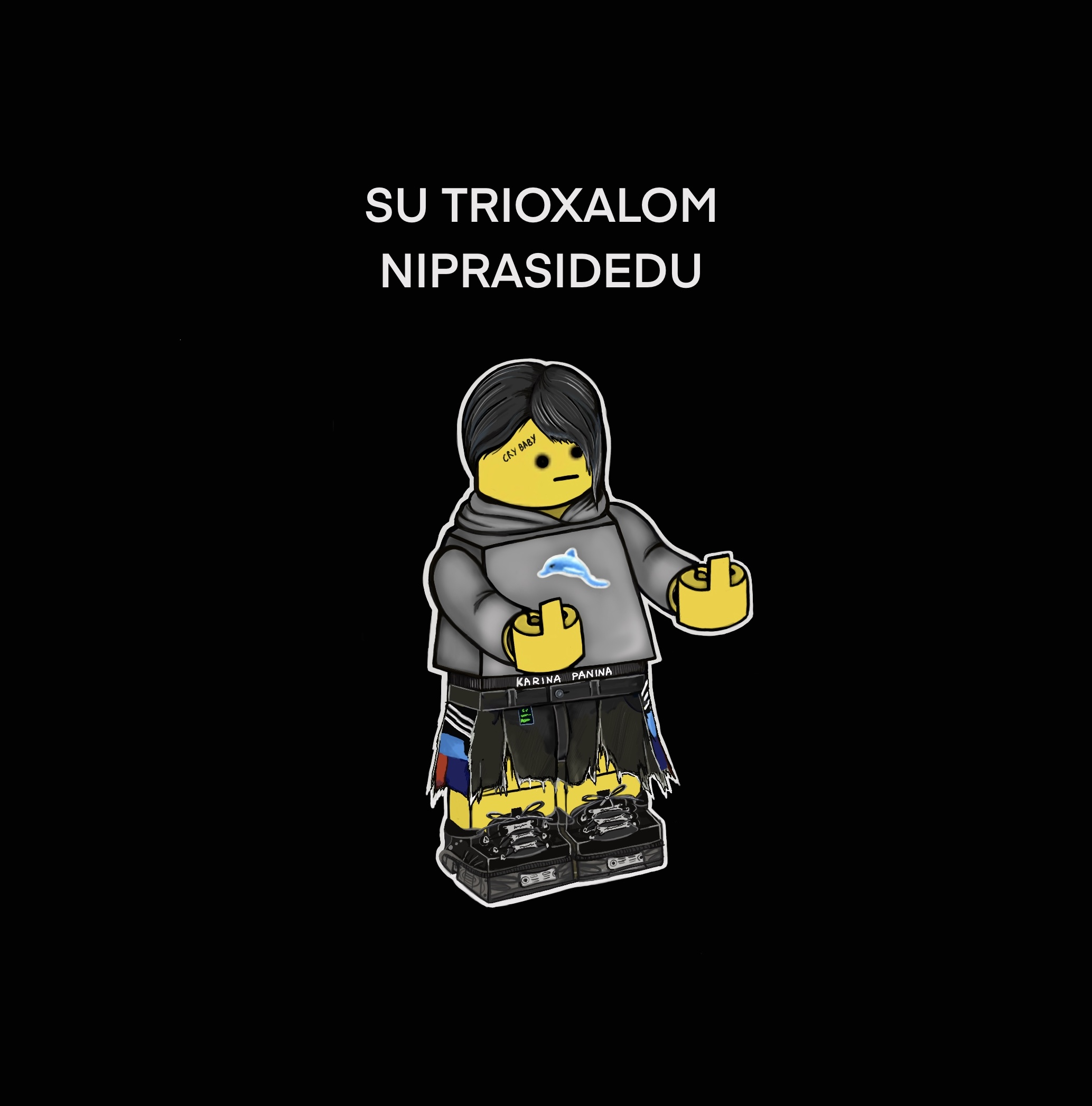 Lego print hoodie