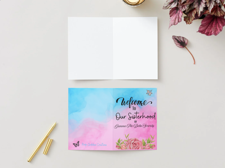 Welcome to Our Sisterhood Greeting Card