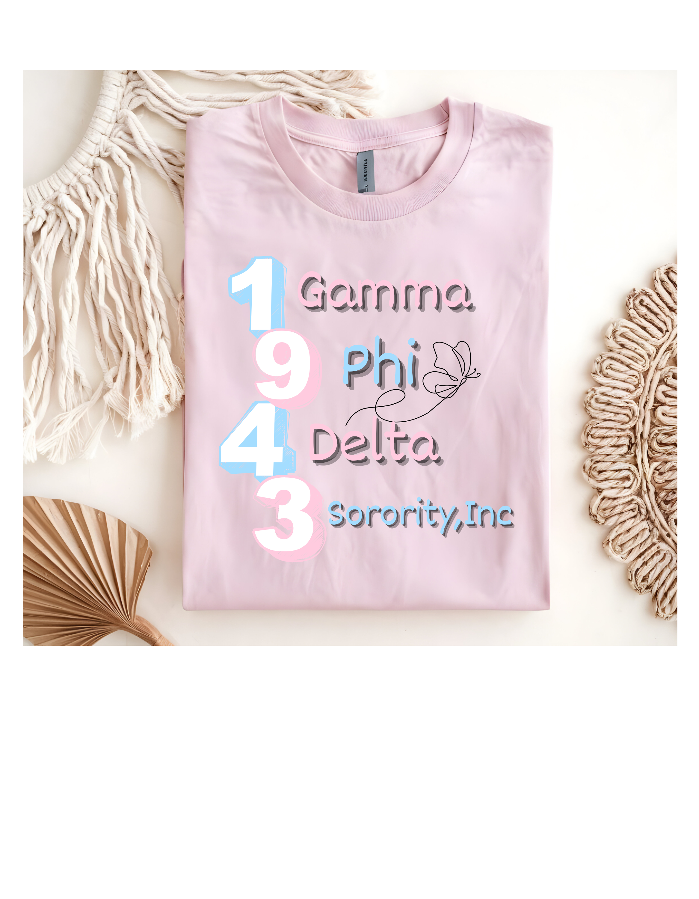 Gamma Phi Delta Sorority, Inc. 1943 T-shirt