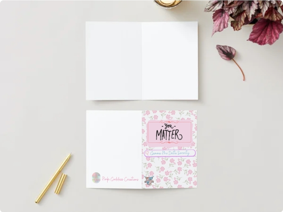 You Matter Greeting Card