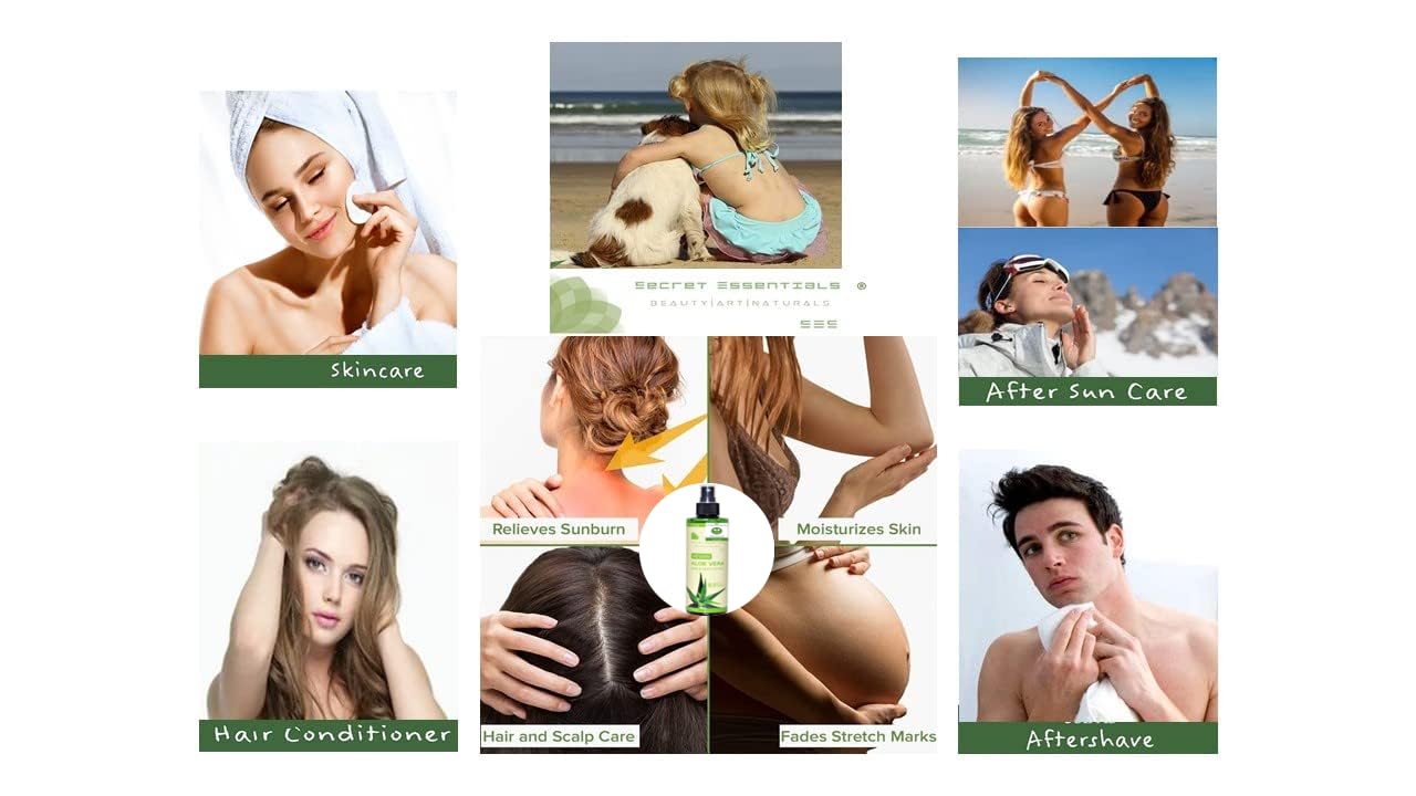 Aloe Vera Vegan Spray für Haut & Haare 250ml - KOSMETIKANALYSE: SEHR GUT