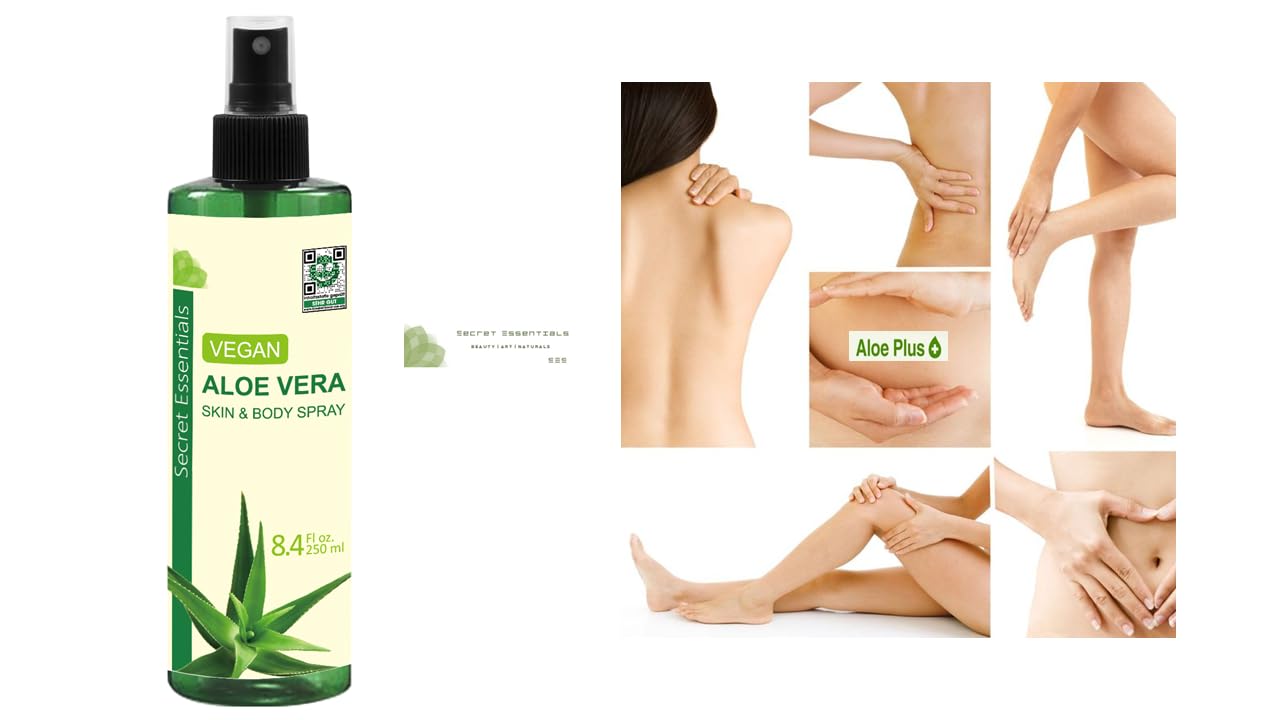Aloe Vera Vegan Spray für Haut & Haare 250ml - KOSMETIKANALYSE: SEHR GUT
