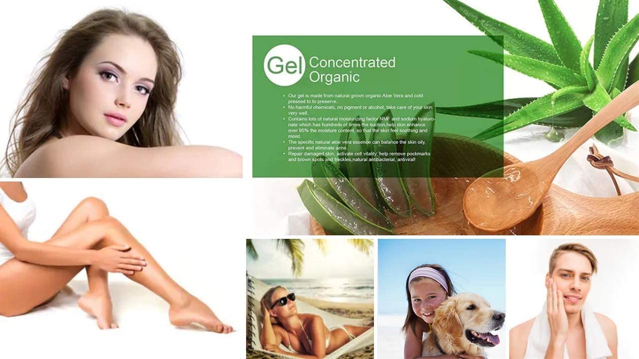 Aloe Vera Gel 250ml Vegan & Organisch - KOSMETIKANALYSE: SEHR GUT