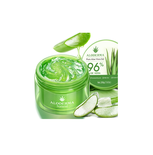 Aloderma Aloe Vera Gel 200ml Organic & Pure