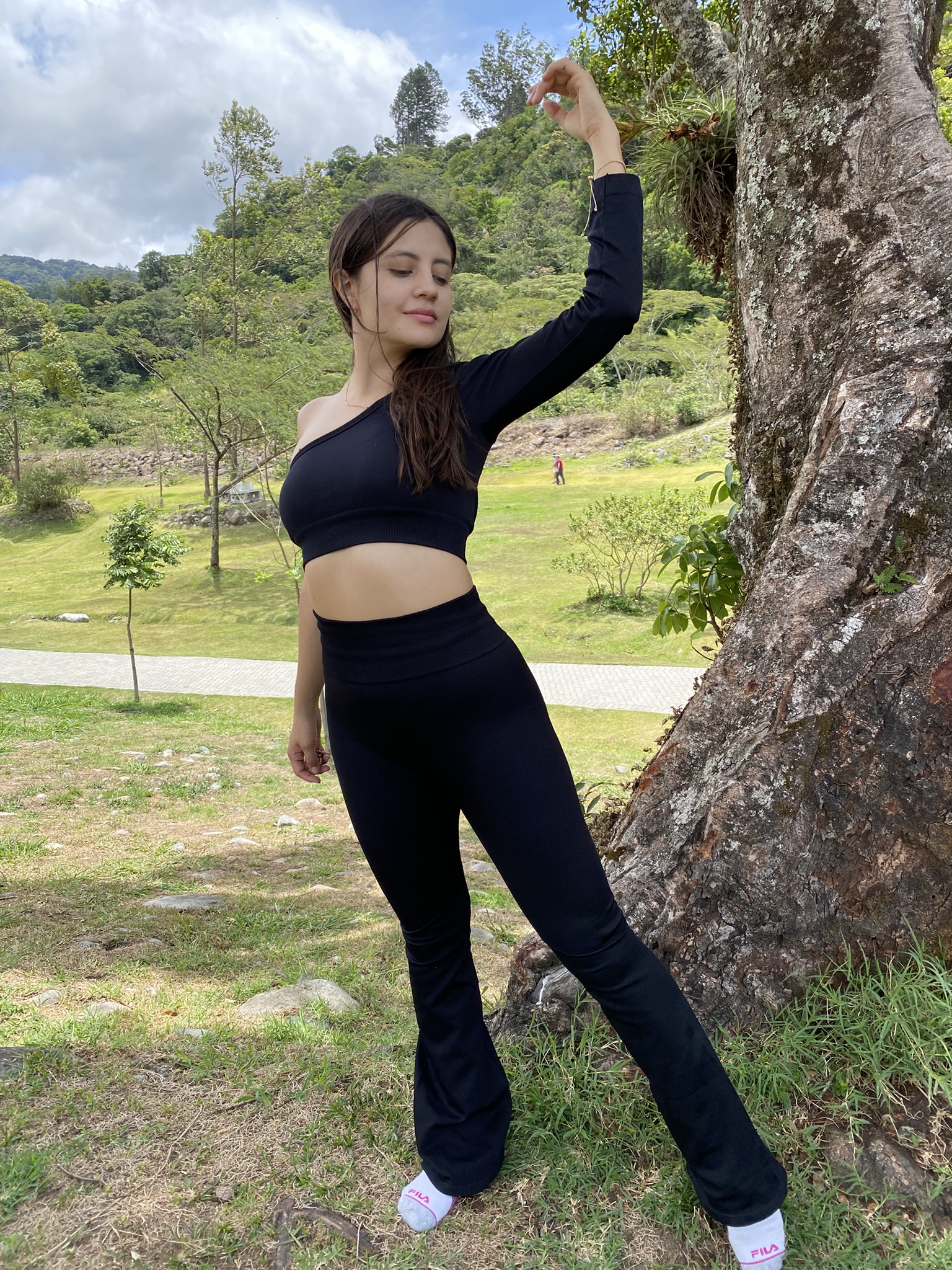 Conjunto de top y pantalón