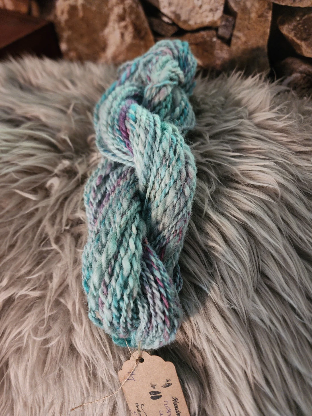 Hand-Spun and dyed Yarn