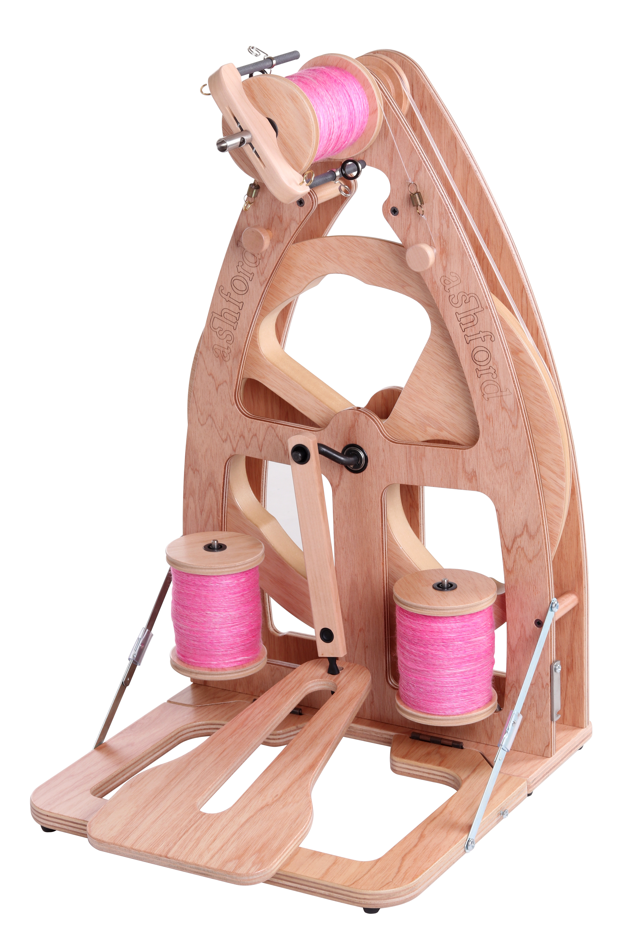 Joy 2 single treadle Wooden Spinning Wheel