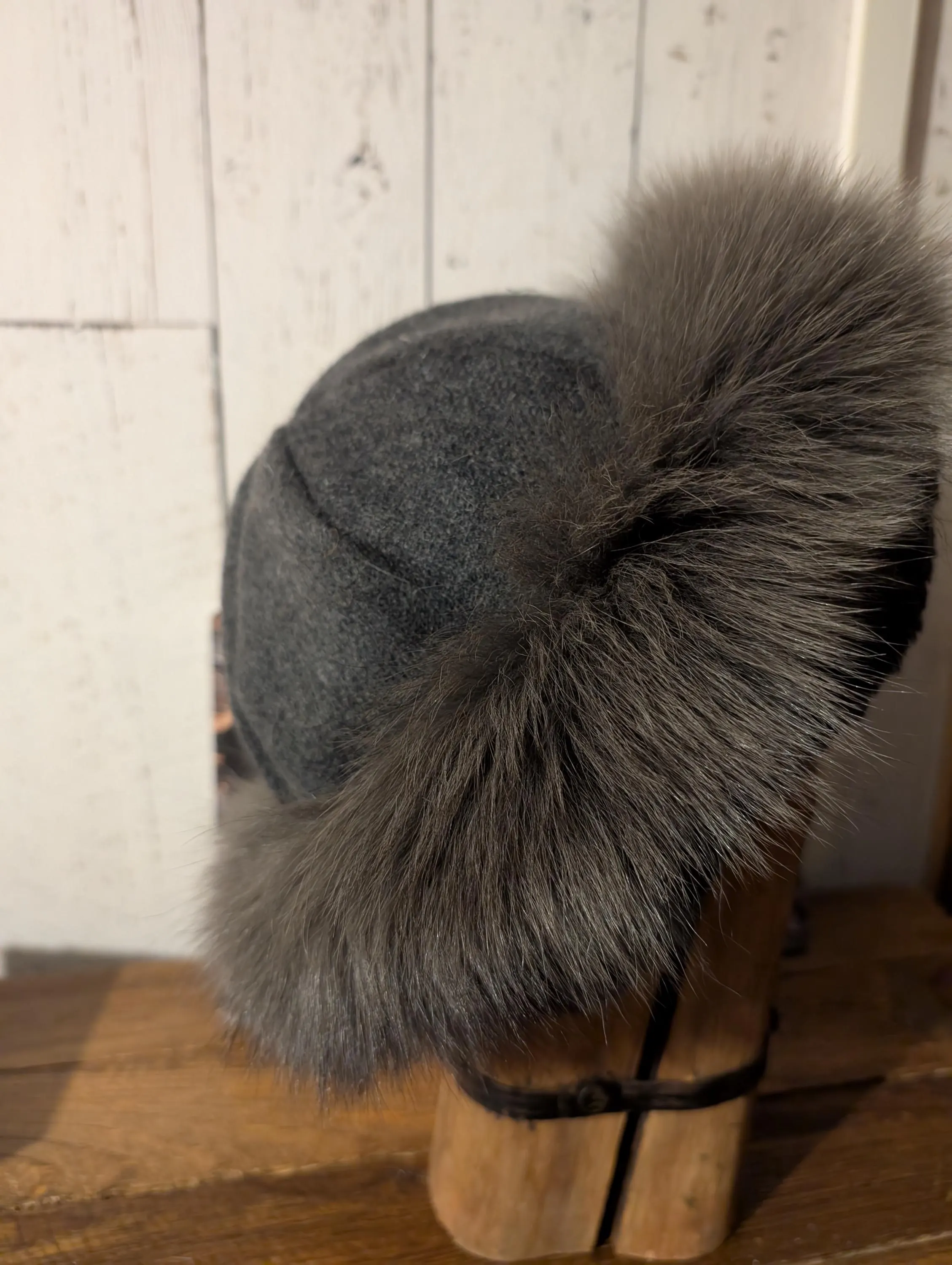 Mongolian, Cossack, Norse, Viking, Mongolian style fox fur hat