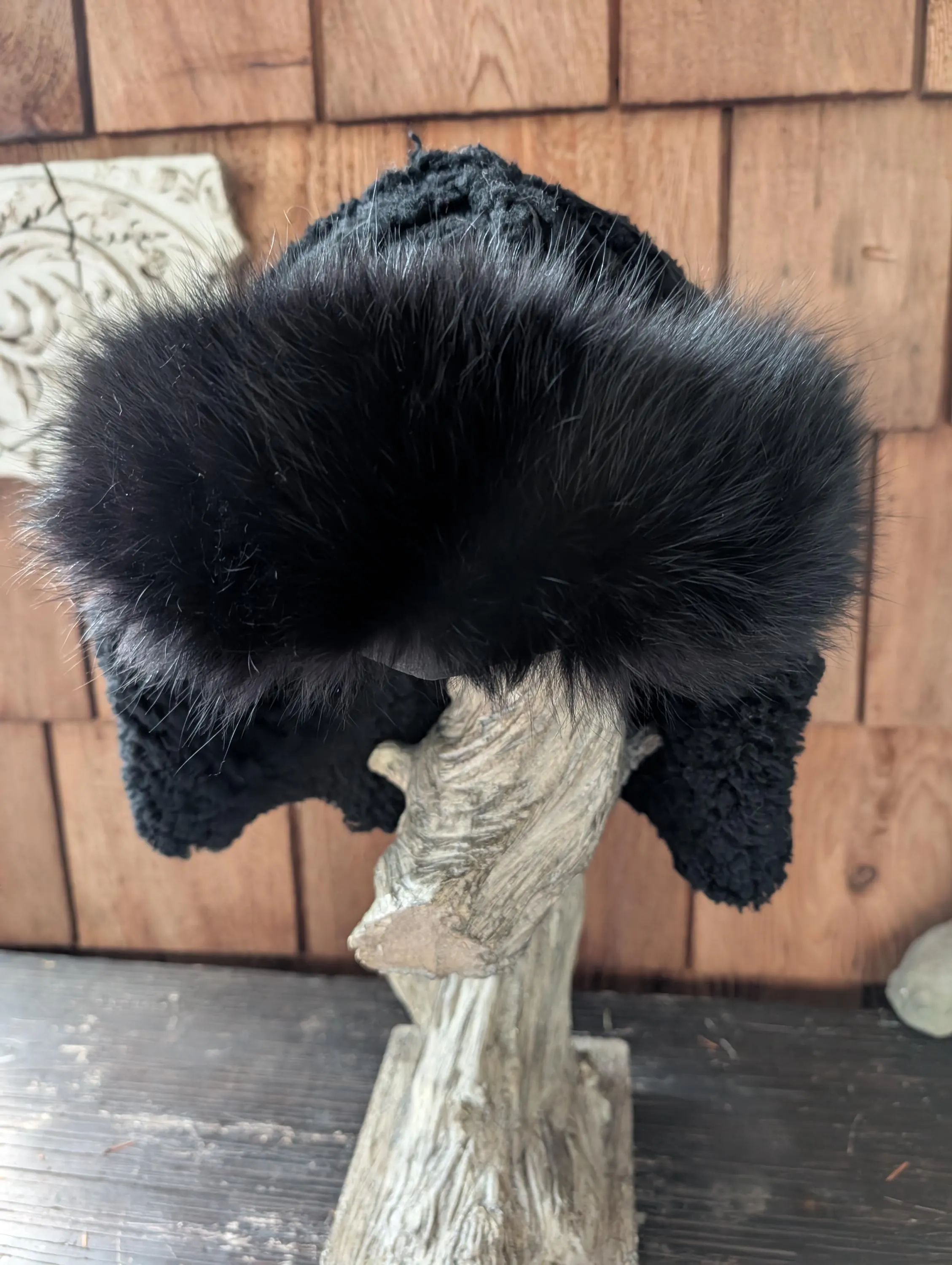 Mongolian, Cossack, Norse, Viking, Mongolian style fox fur and Persian lamb