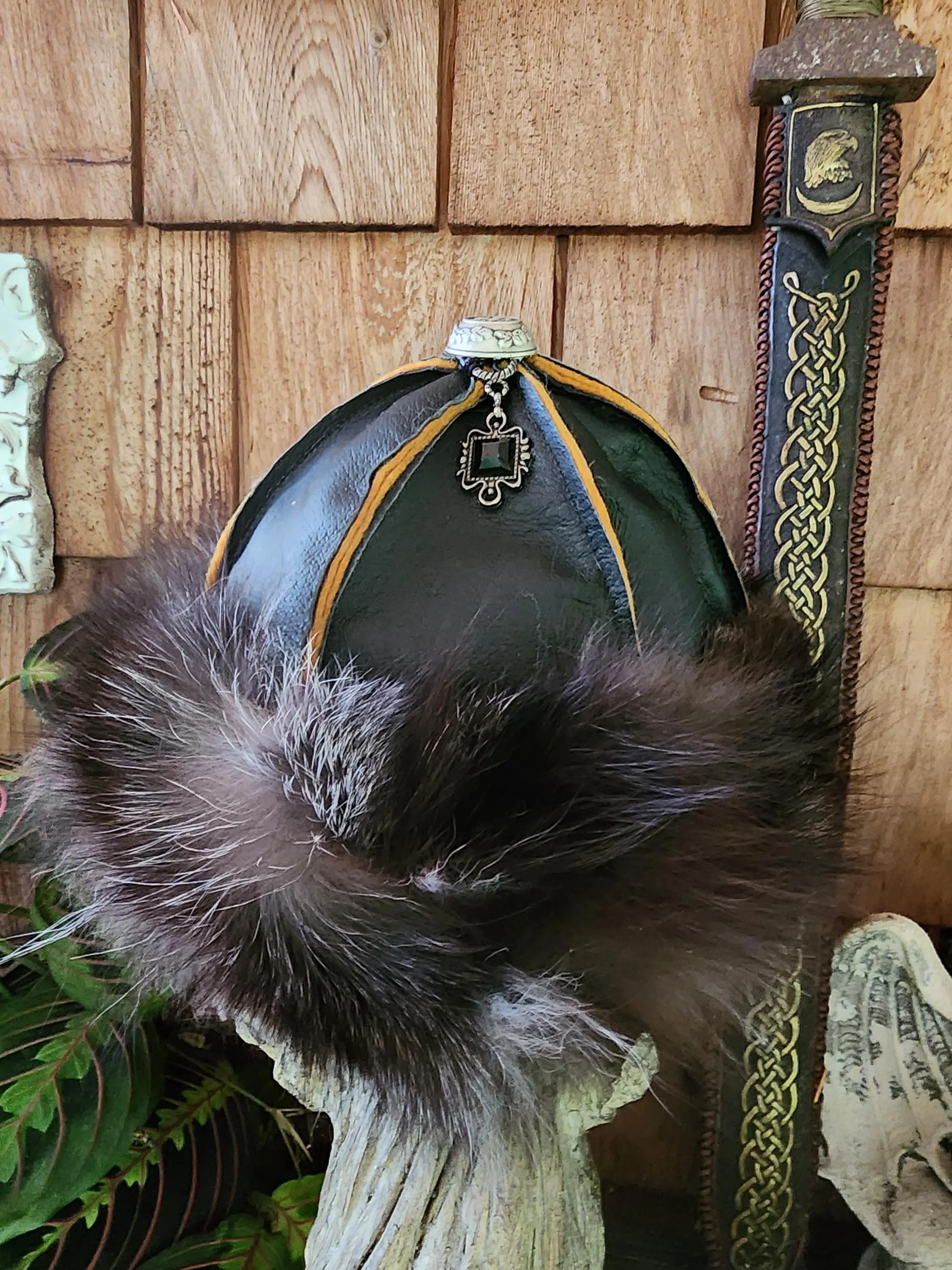 Medieval Style Fur Hat