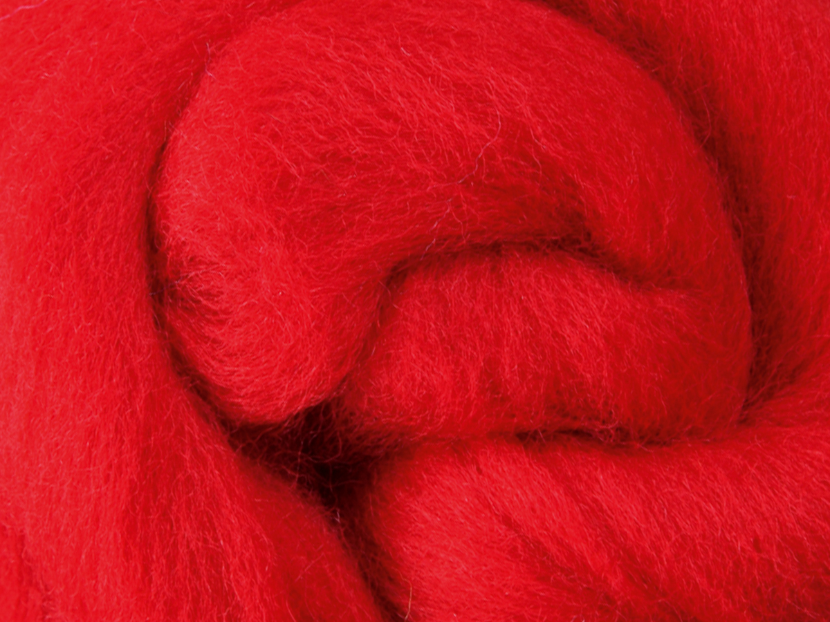 Corriedal Top Colored Wool Roving