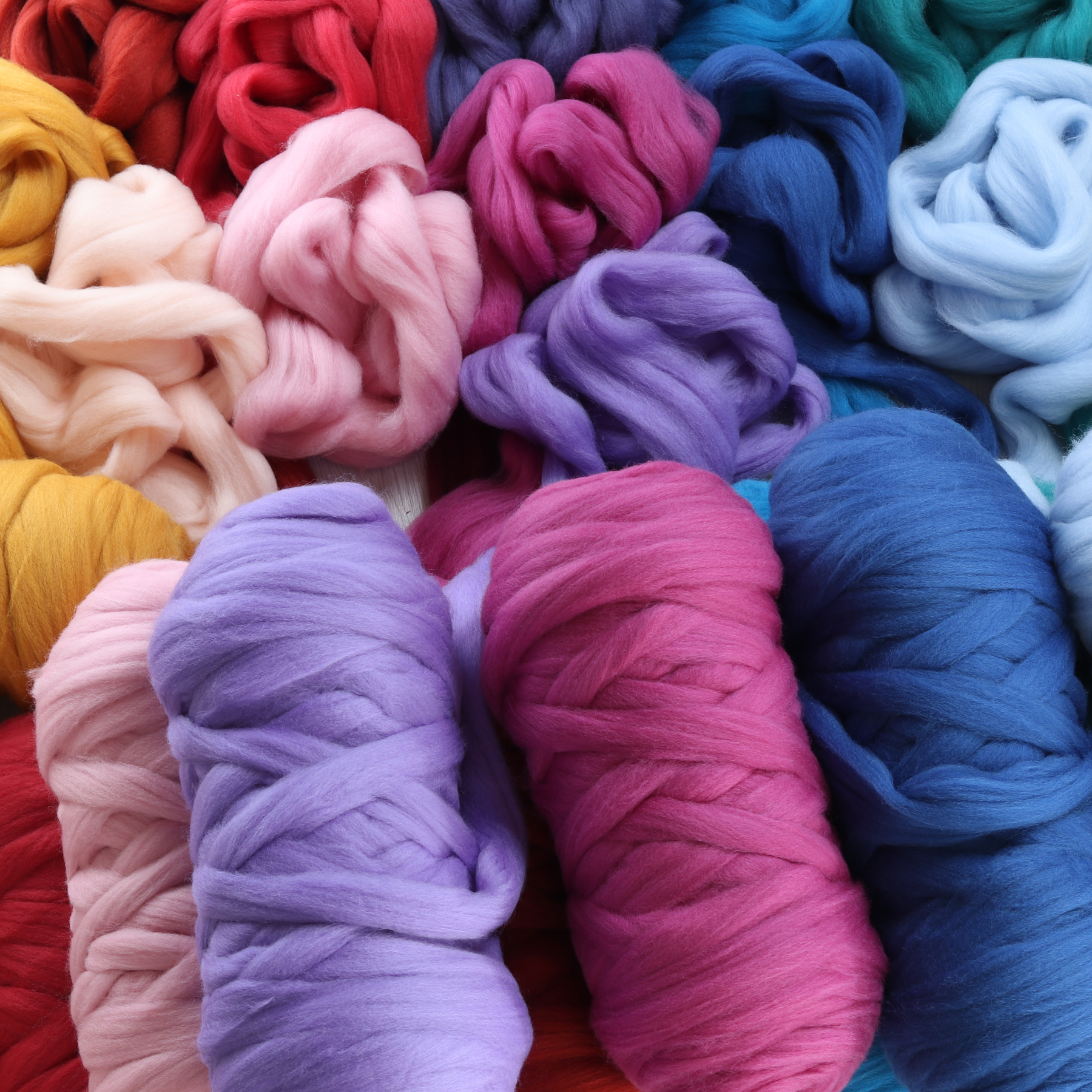 Corriedal Top Colored Wool Roving