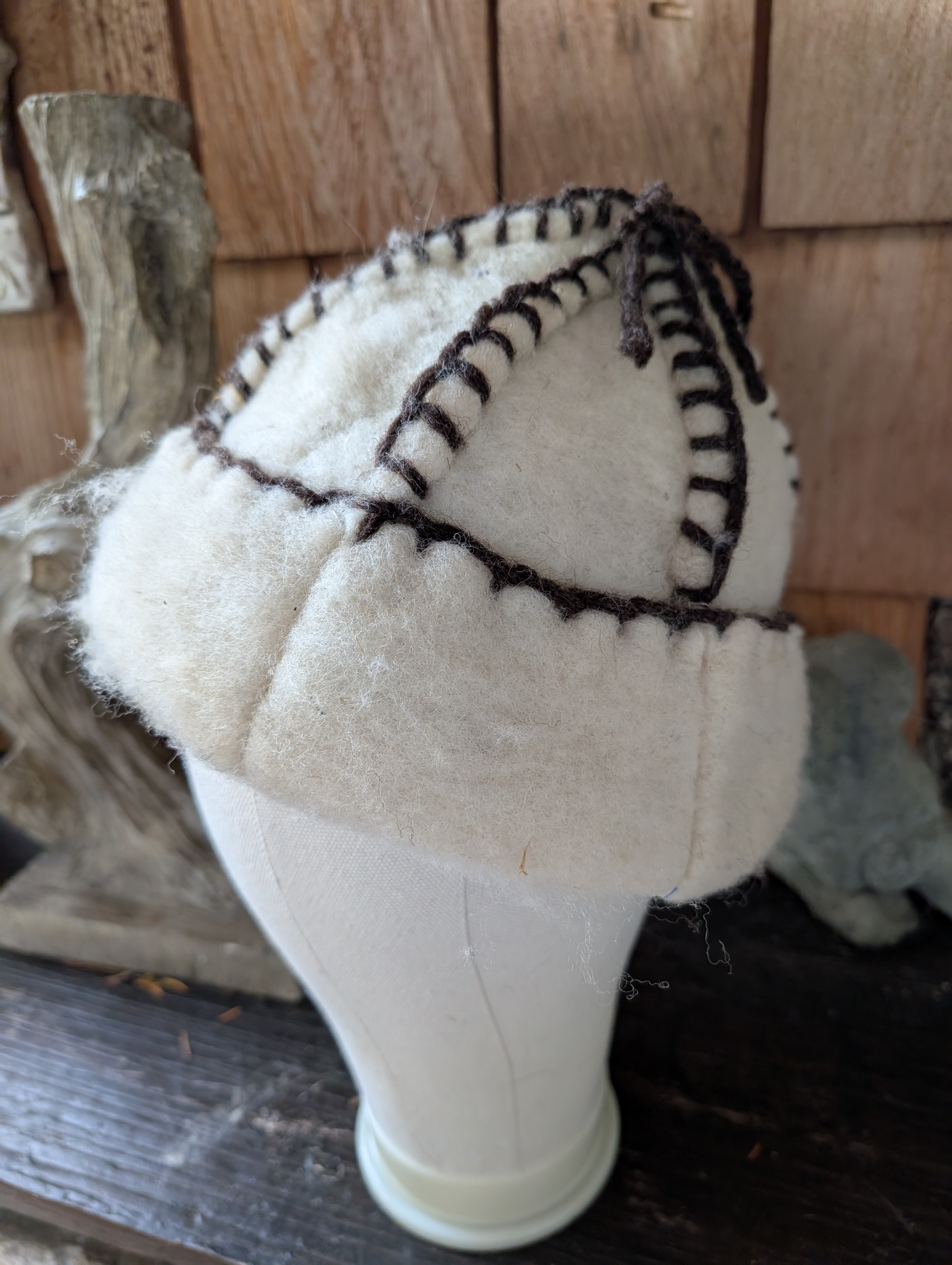 Handmade  wool Felted Hat