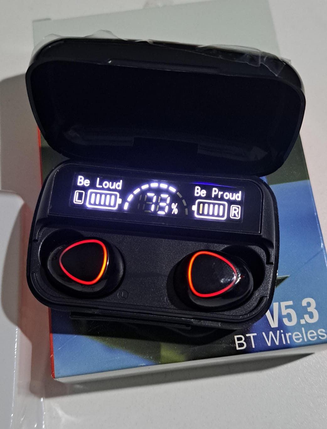 Auriculares Inalámbricos M10 TWS, resistente al agua, sirve como powerbank