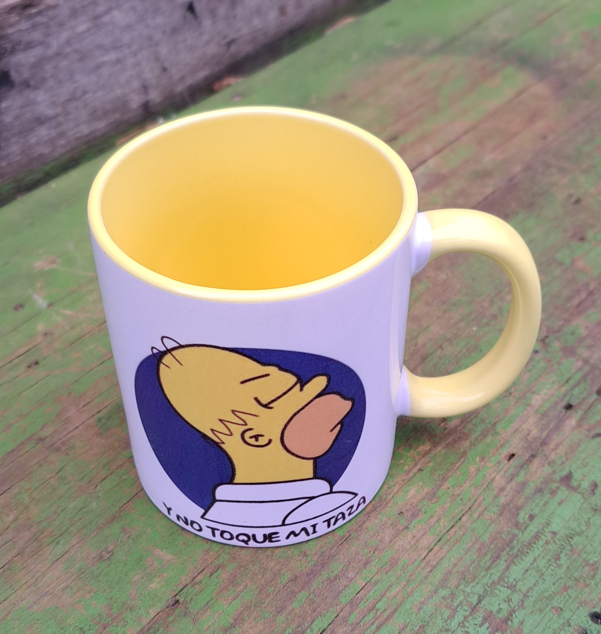 No toques mi taza, Homero Simpsons