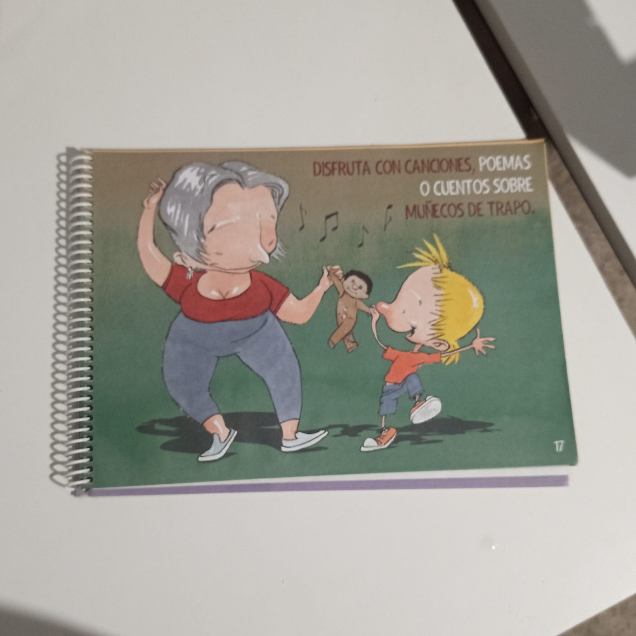Libro infantil, creciendo juntos.