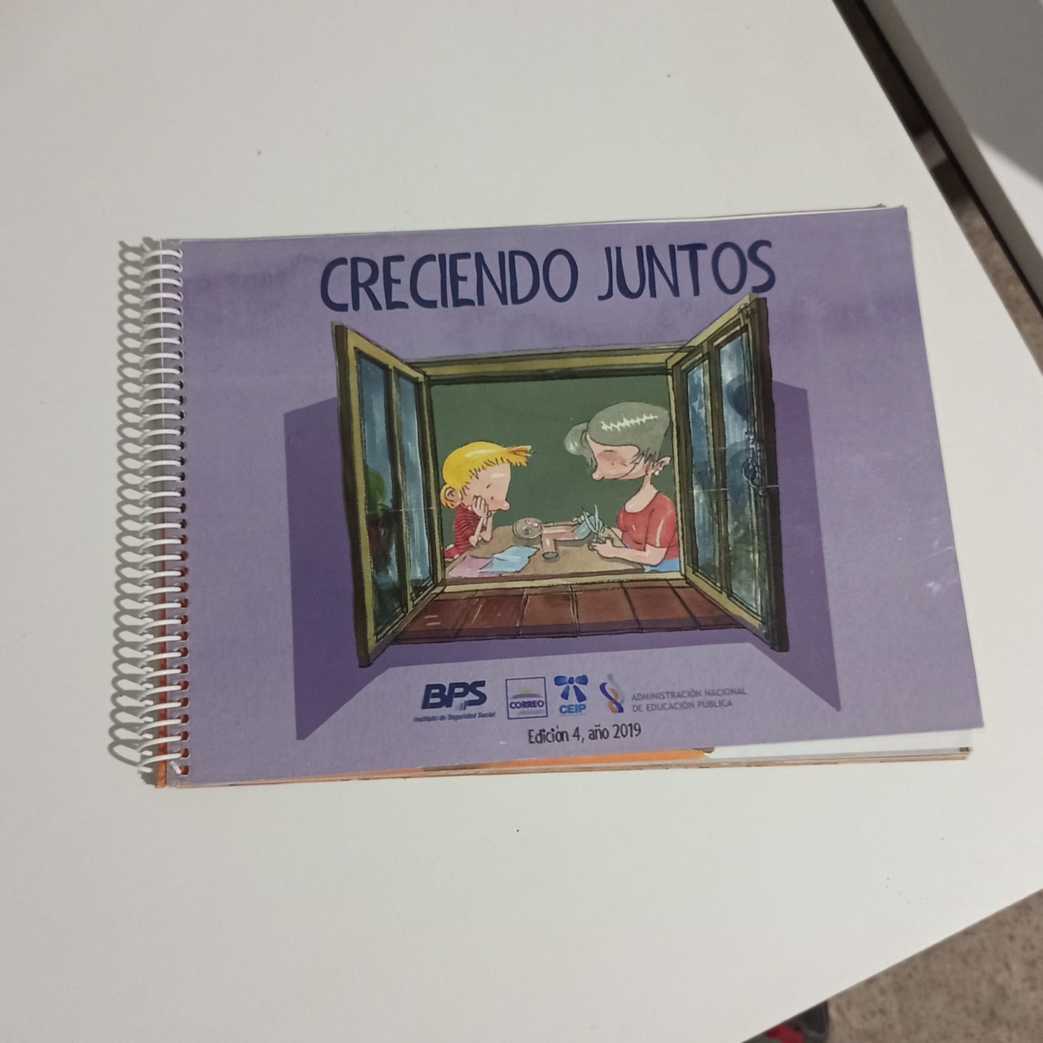 Libro infantil, creciendo juntos.