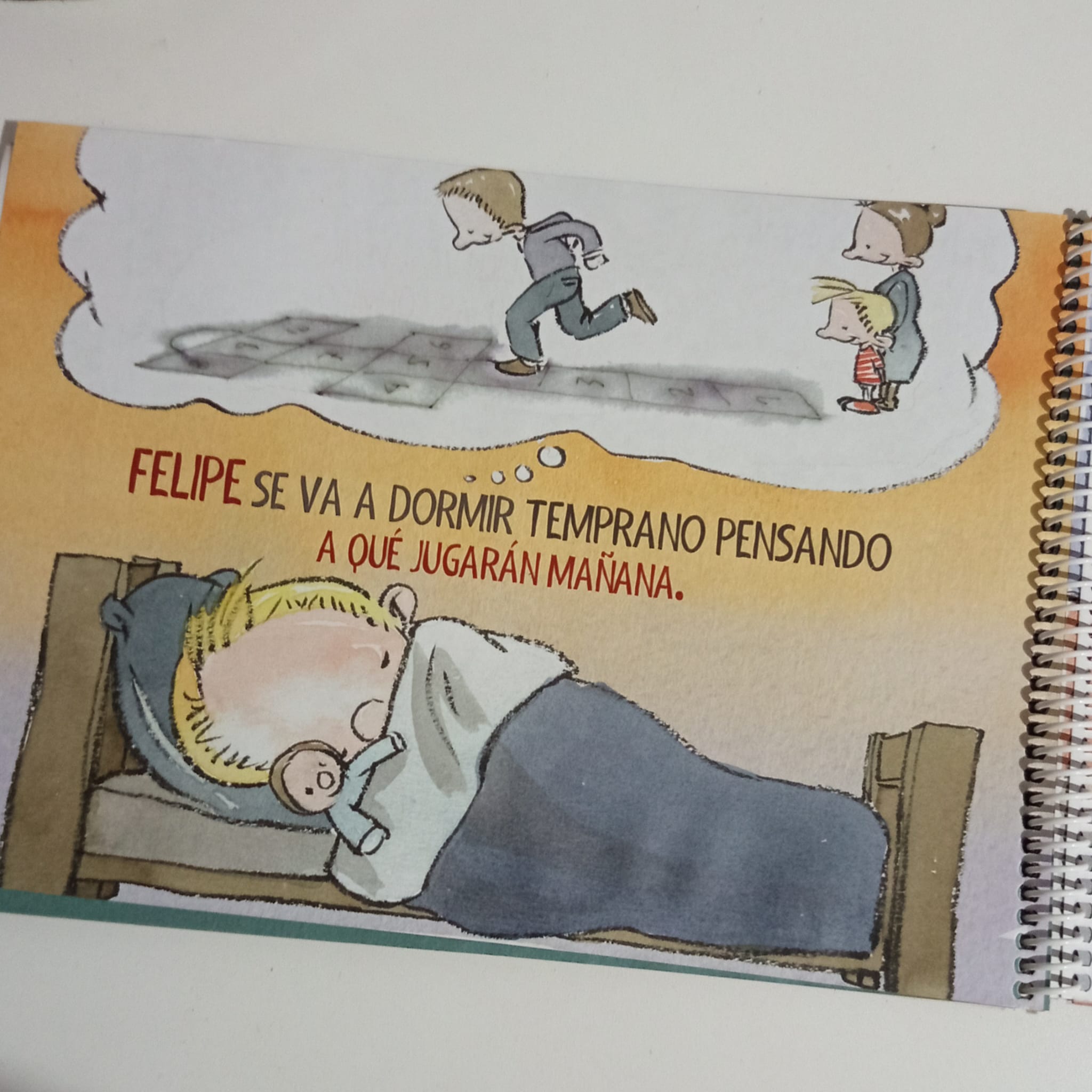 Libro infantil, creciendo juntos.