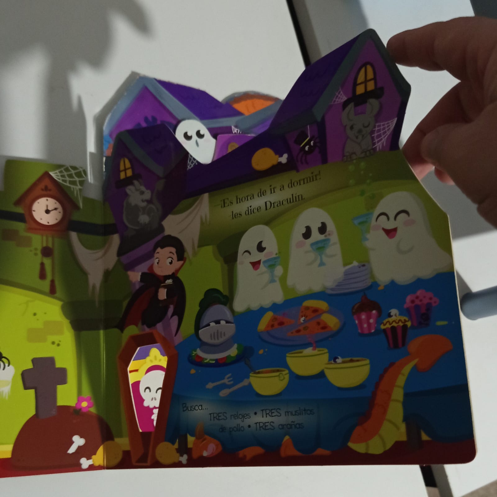 Casa Encantada Numeros, LIBRO en 3D para APRENDER