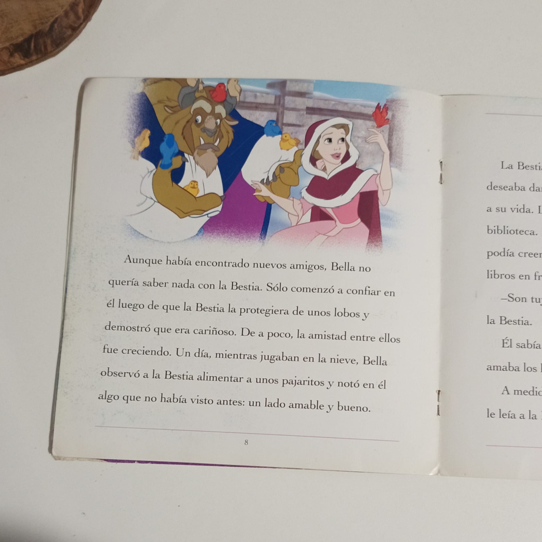 Libro, La bella y la bestia