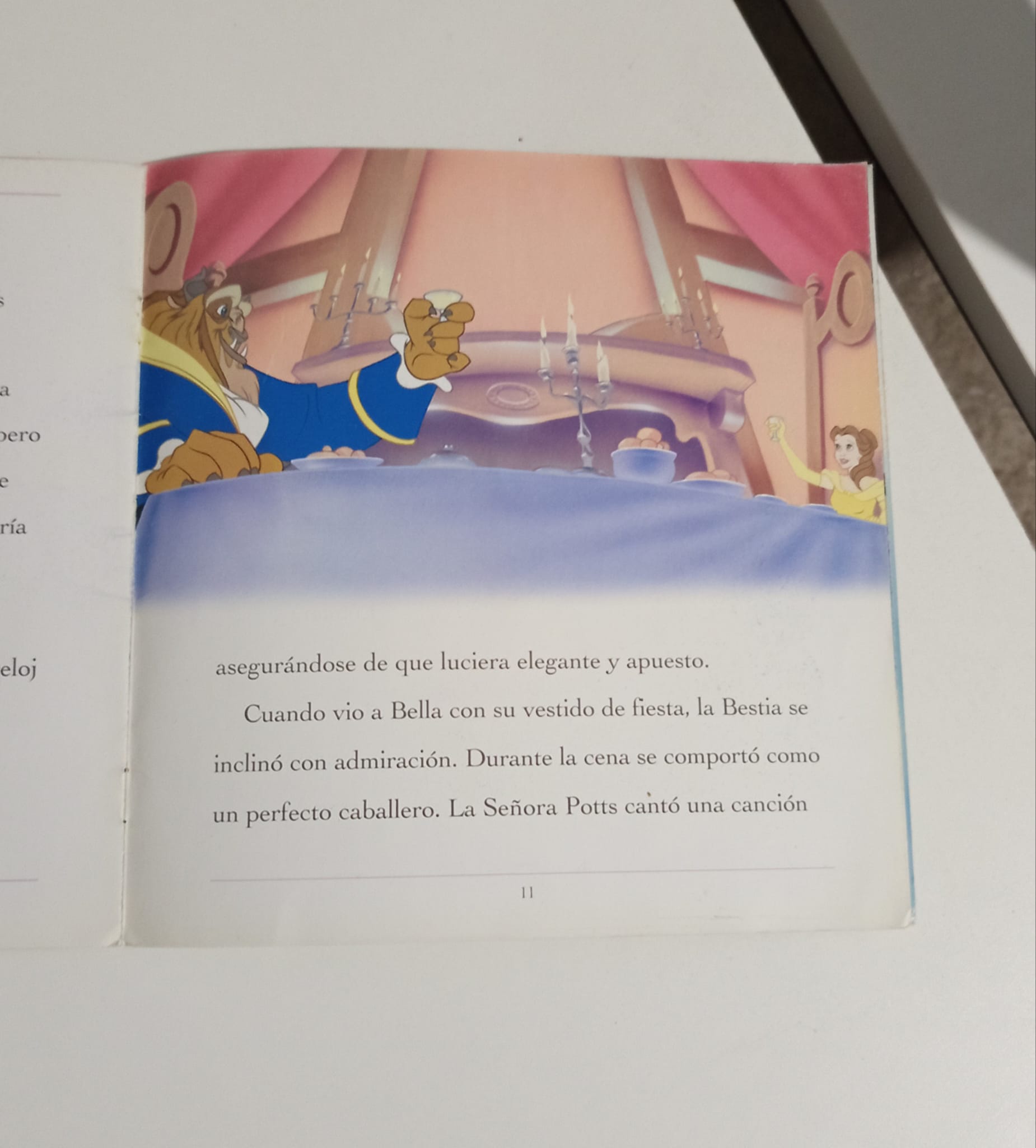 Libro, La bella y la bestia