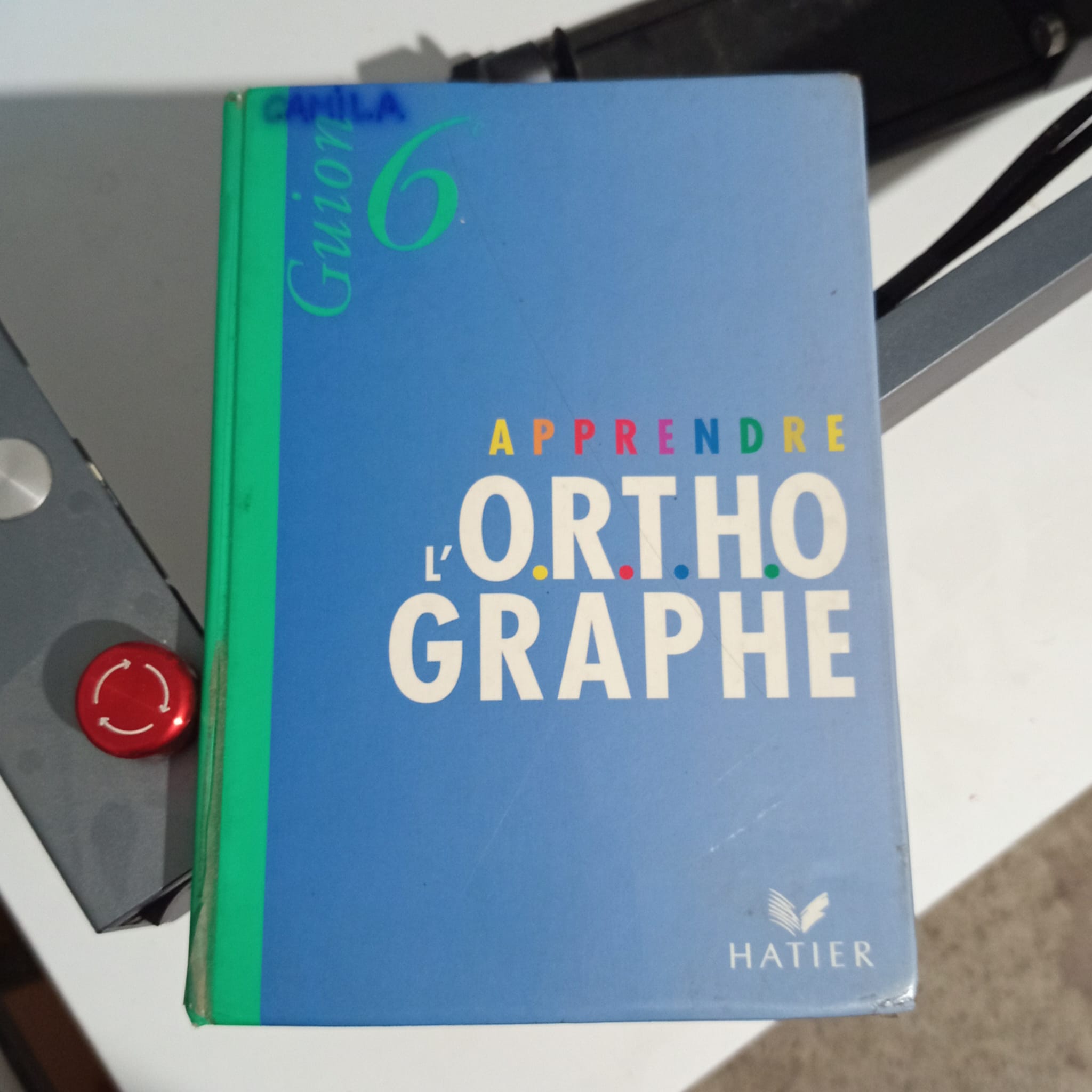 Libro aprende ortografia Ingles/Frances