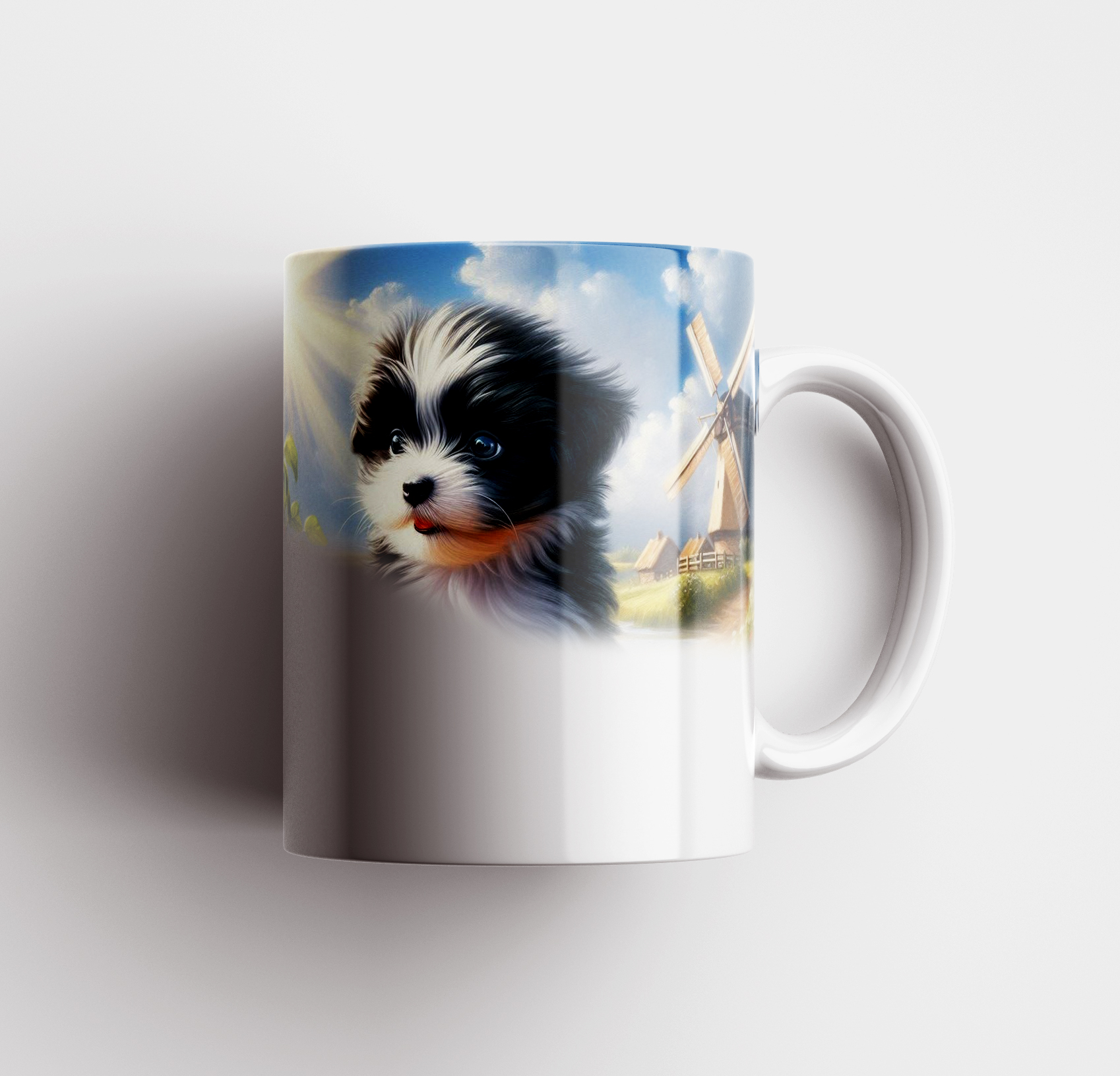 [Mockups] Taza Blanca Diseño 1