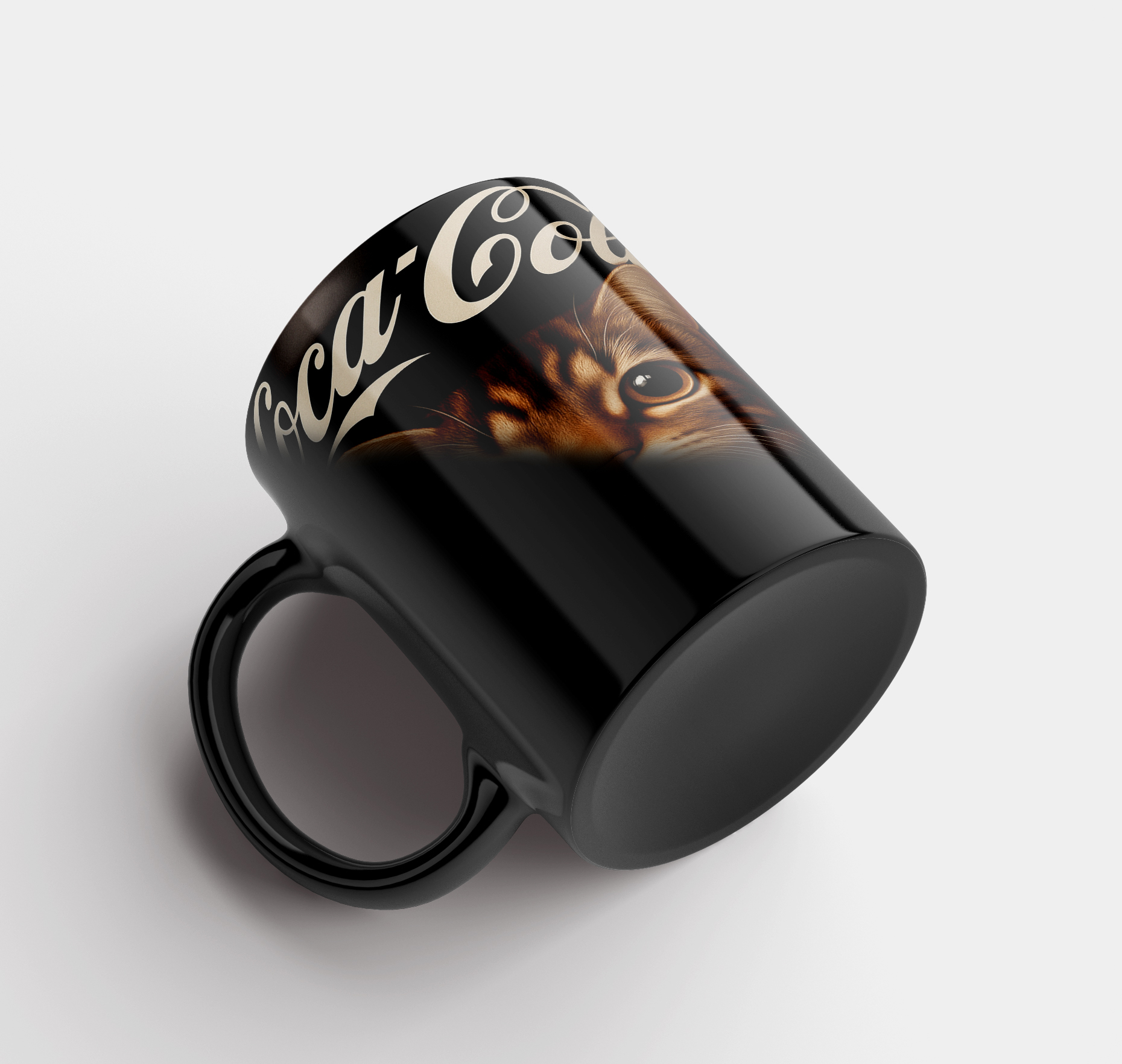 [Mockups] Taza Negra Diseño 2
