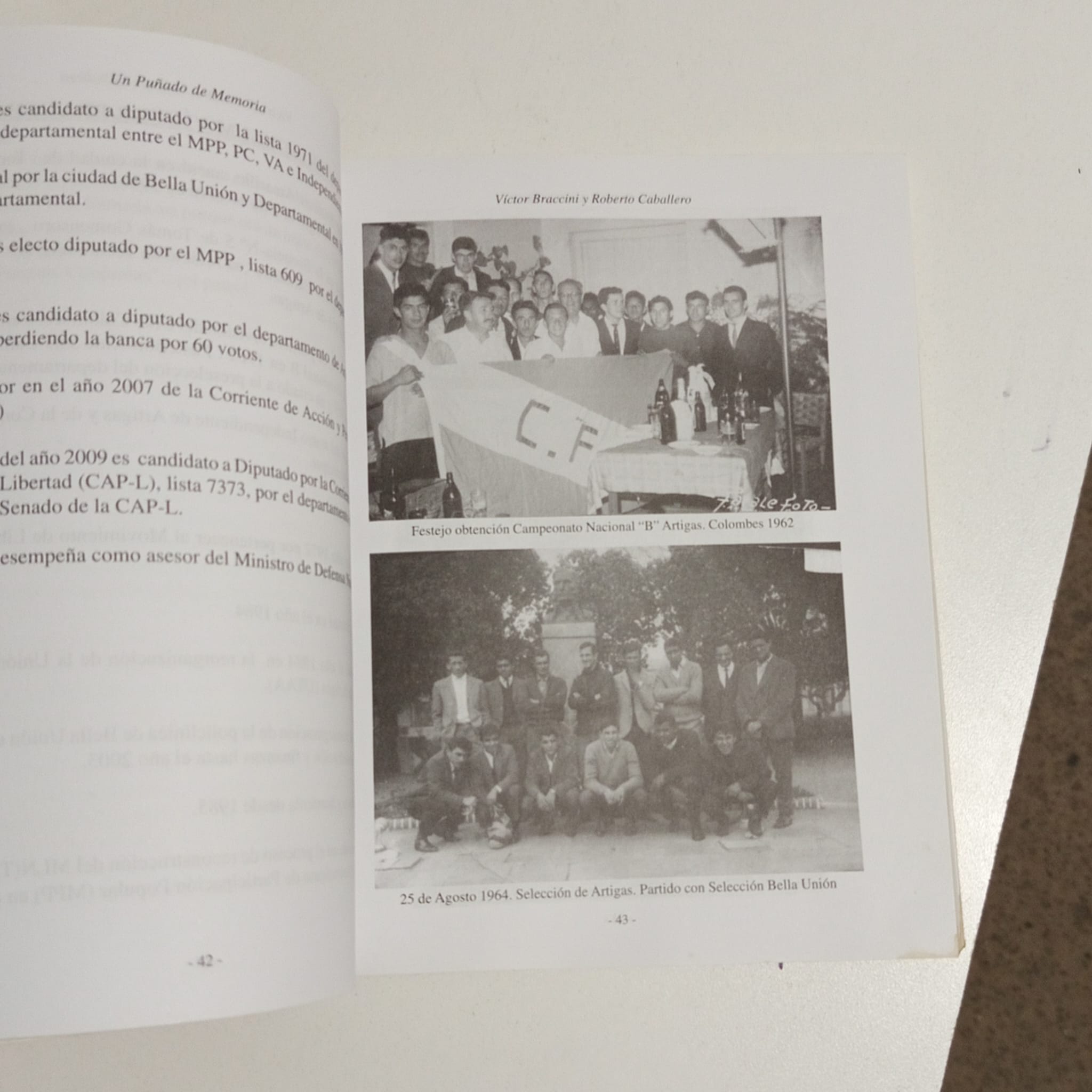 Libro: Un puñado de memorias