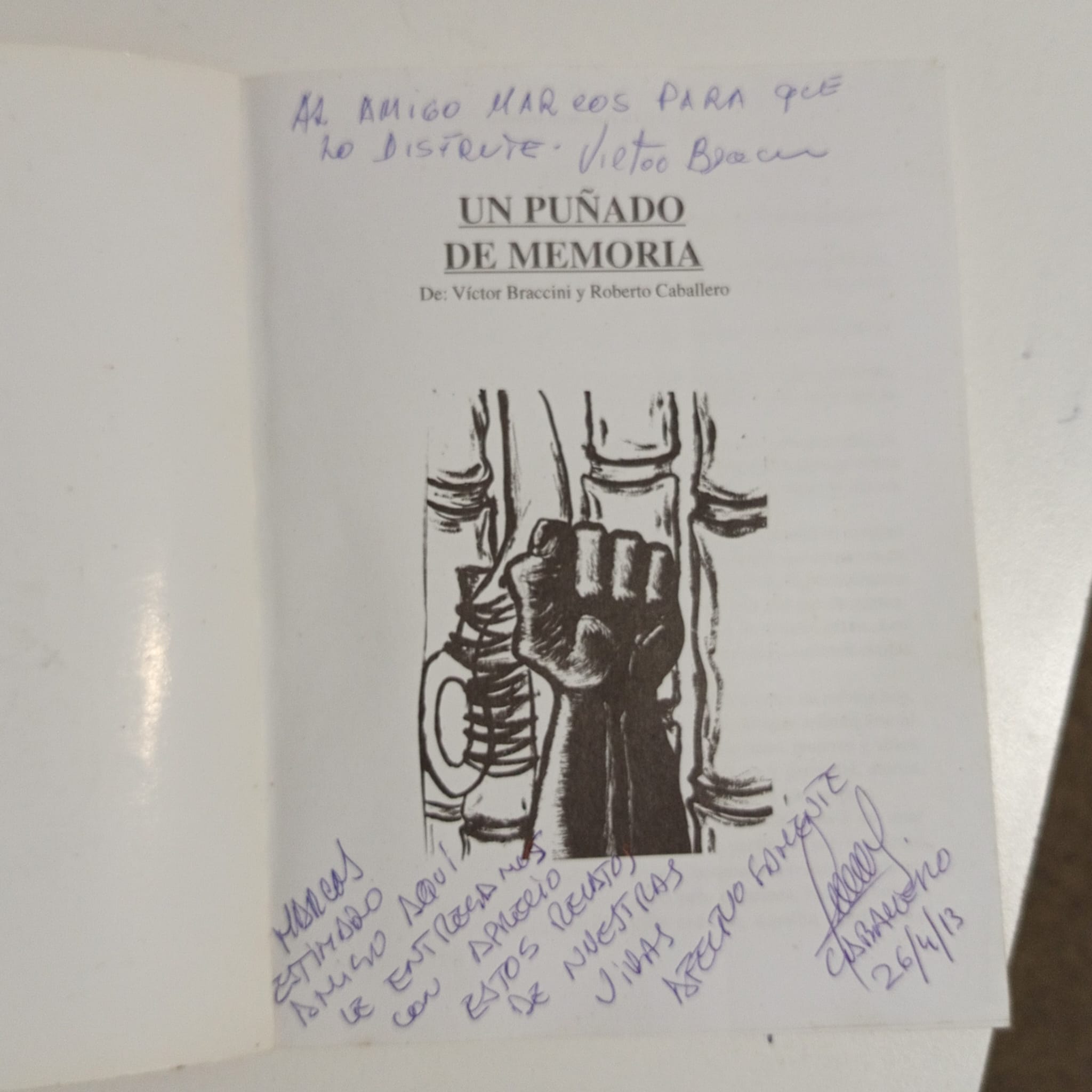Libro: Un puñado de memorias