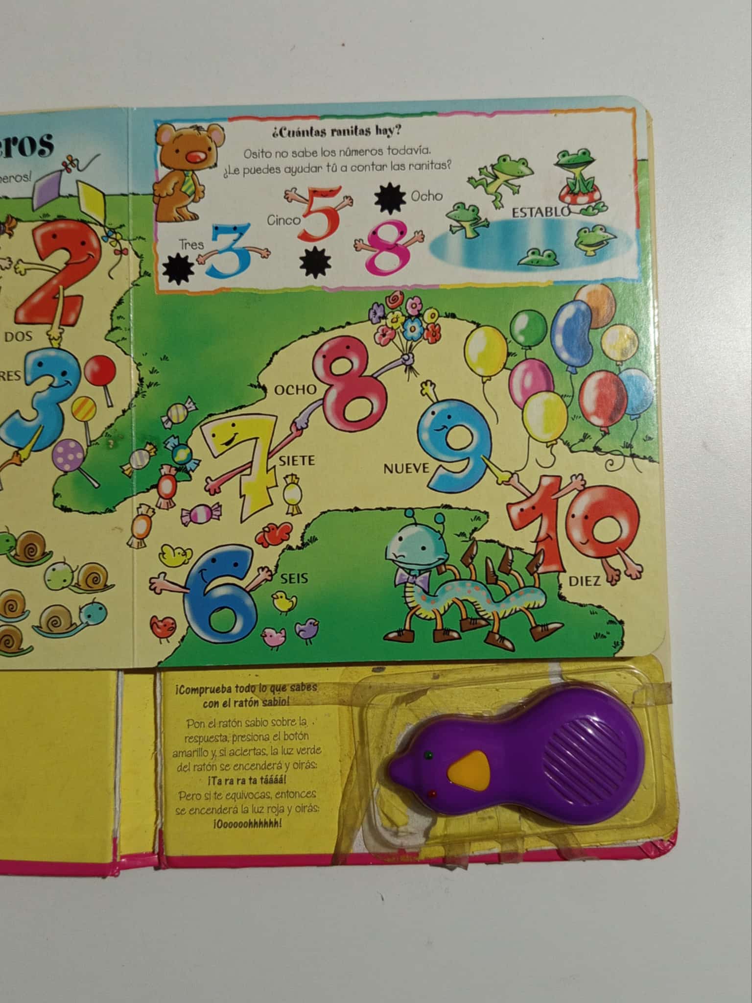 Libro didactico con detalles