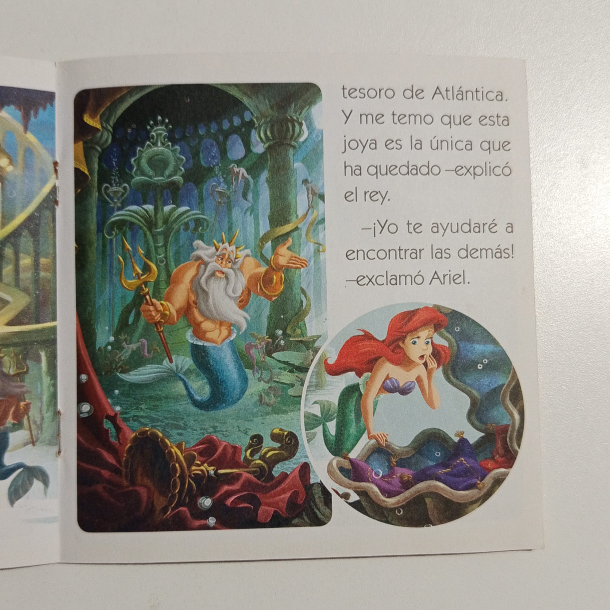 La sirenita, libro de cuento