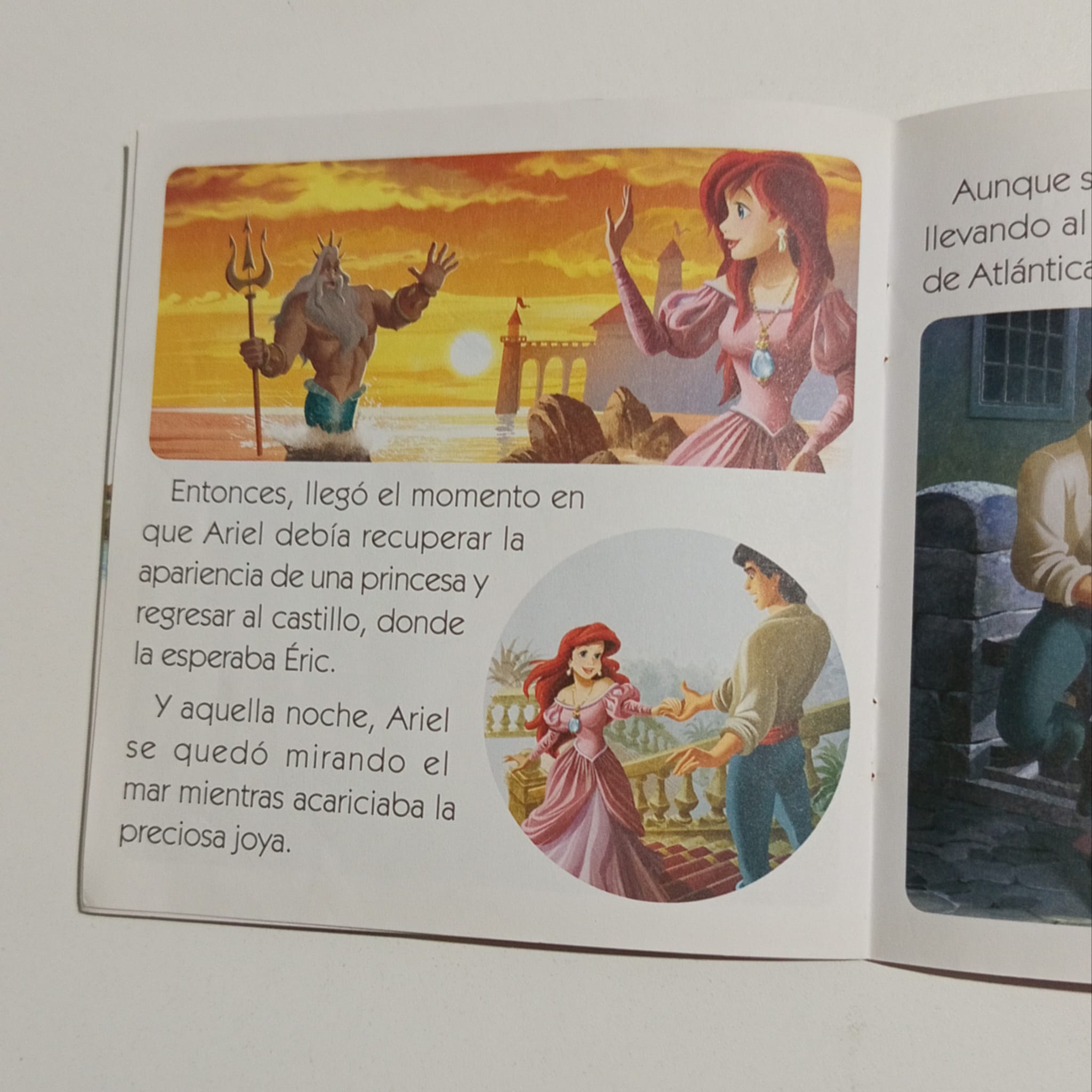 La sirenita, libro de cuento