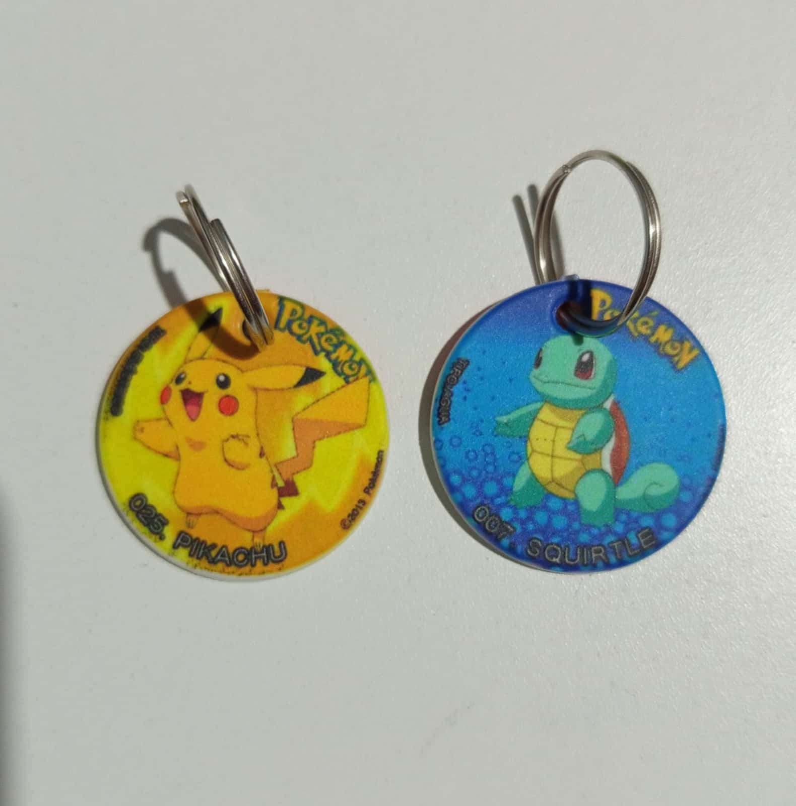 LLaveros POKEMON de polimero, 800 pokemons!
