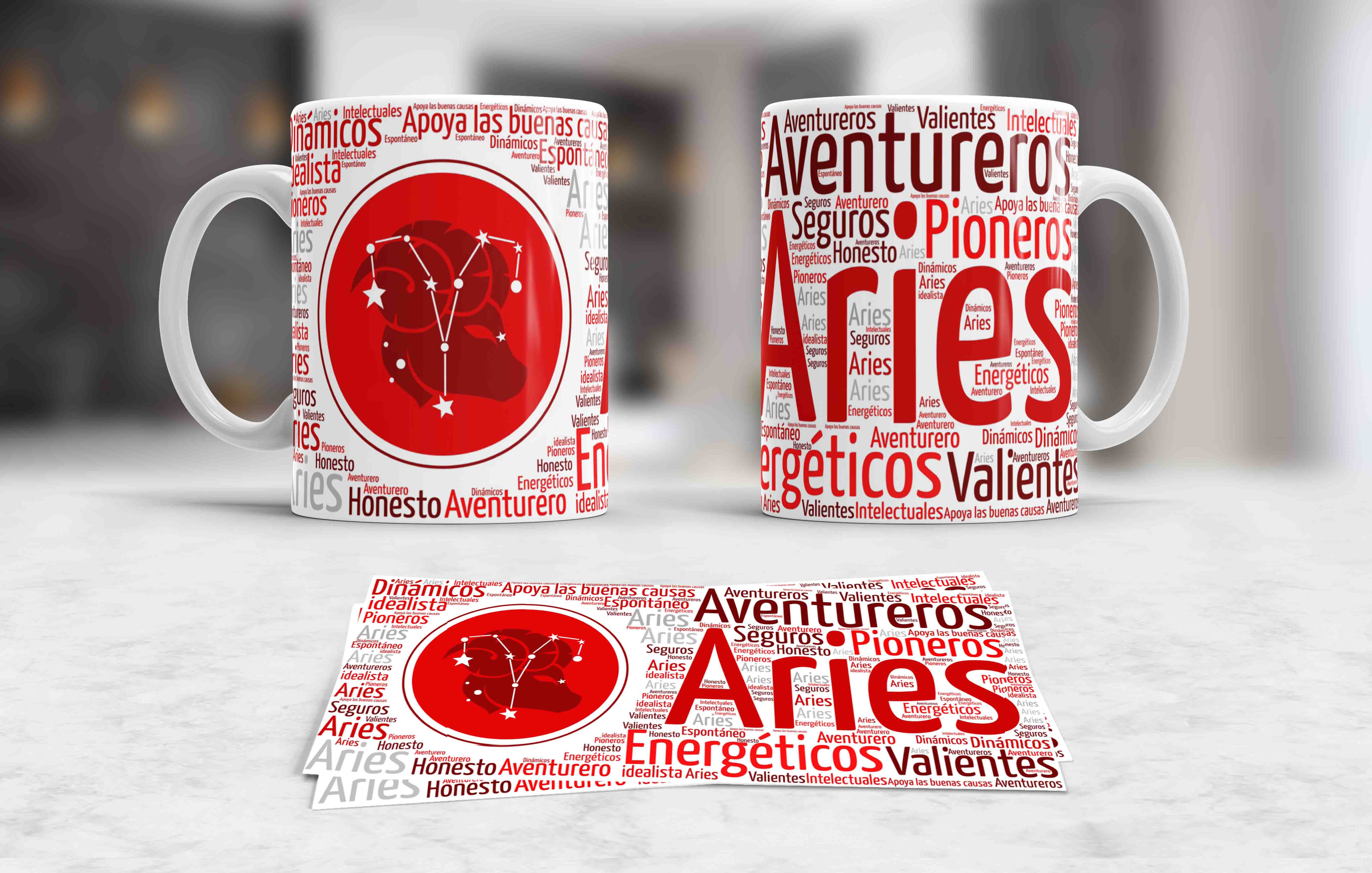 Horoscopo, Tazas