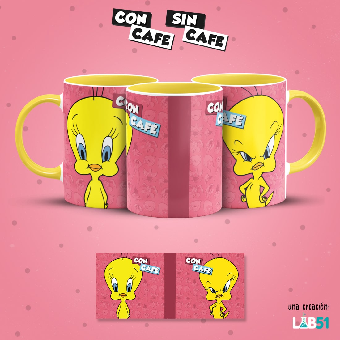 Con café y sin café PARTE 1, tazas de ceramica
