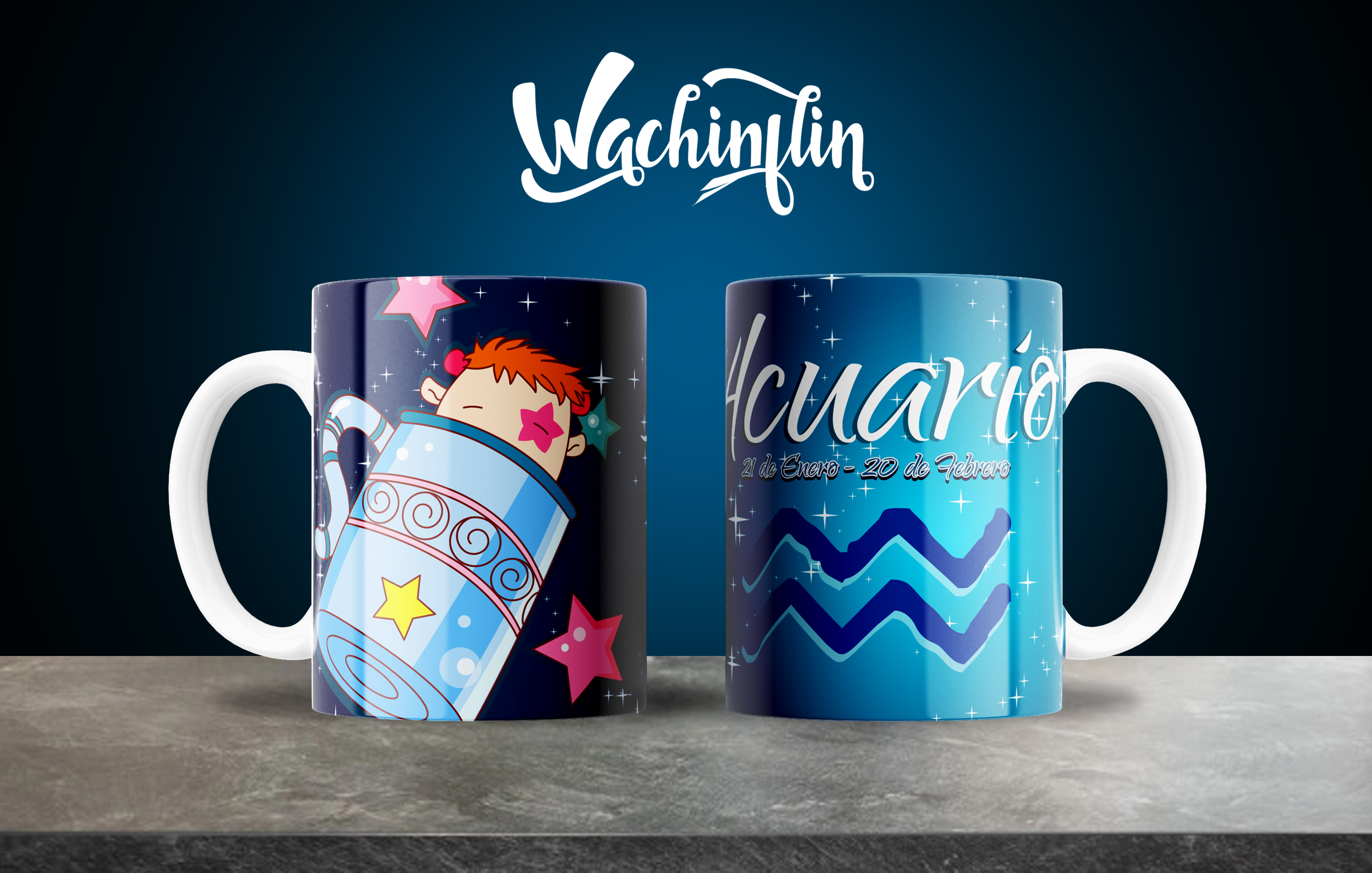 Horoscopo Cute, Tazas