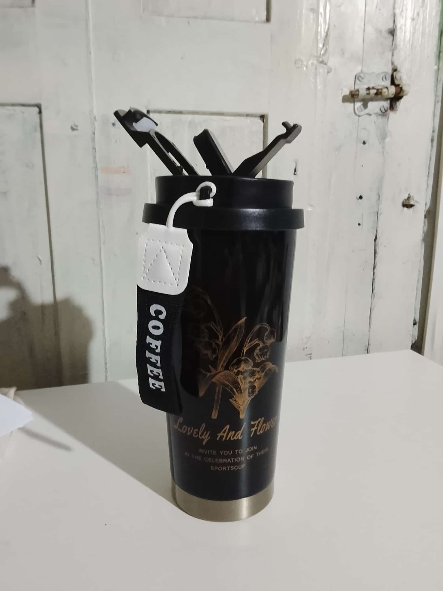 Vaso Térmico Lovely And Flower 500 mL
